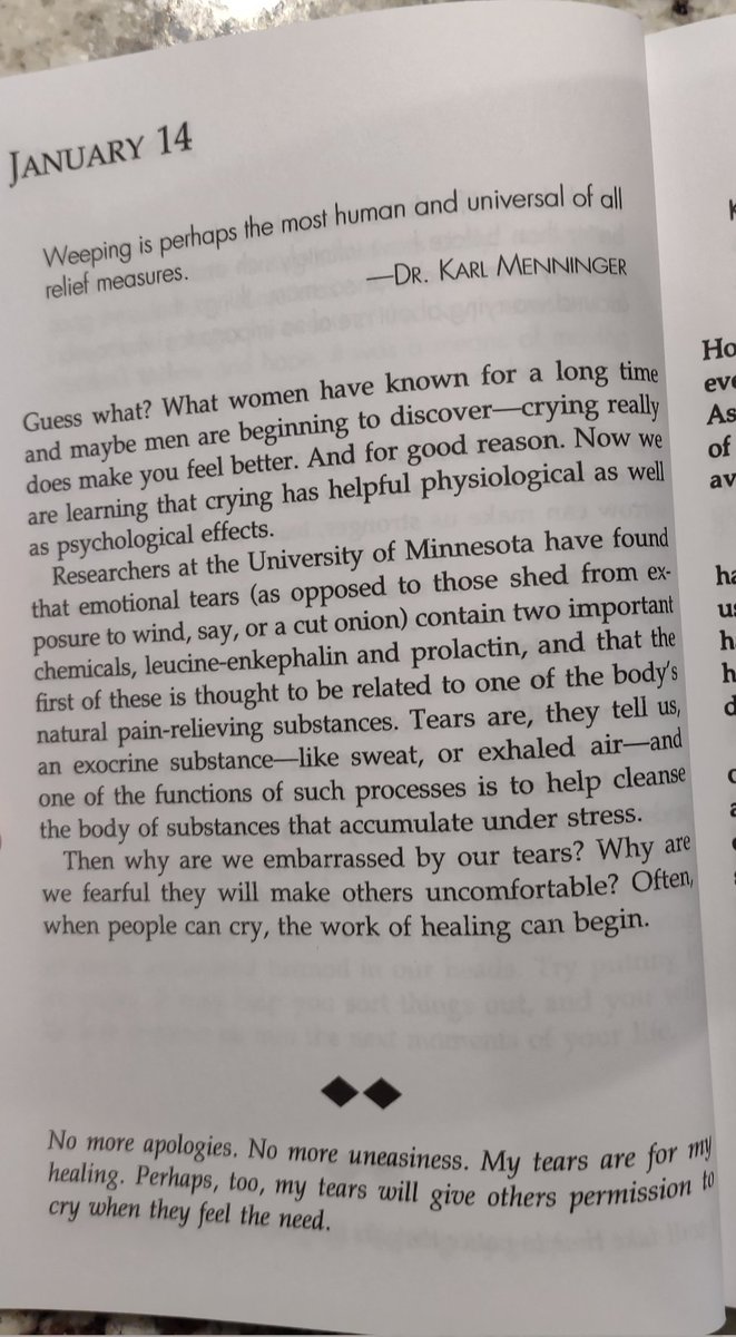 drigin's tweet photo. After spending a scary 12 hours in the emergency room with my 80 year old mother yesterday this particular passage resonates for me today. #cryingisrelief #cryingisokay https://t.co/OVSNVAV0g2