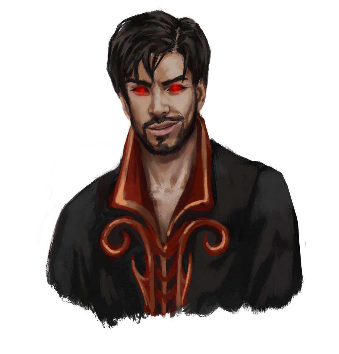 StoopidDemon's tweet photo. @Sunreign Matthias Nekkrillosh Blackbrook. Former owner of Westfell shipping and the Demon's Desire Nightclub. He turned over his businesses to his son Saethrin Blackbrook, and now runs a private mercenary group with his wife Drys Blackbrook.

He also is a demon in disguise https://t.co/bWc9OO3707