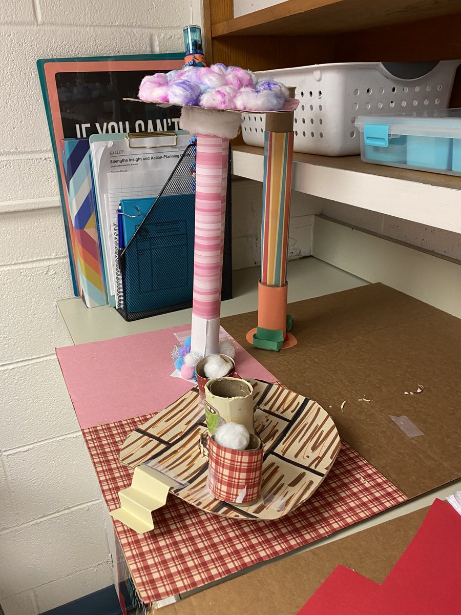 STEMatWSES's tweet photo. STEM5 students compete for the best functioning theme park. Who will achieve a 5⭐️ rating and be featured at the 2022 Isle of Wight County Fair? We shall see! @WSESSmithfield @IWCSchools https://t.co/ZIo9cI9sj2