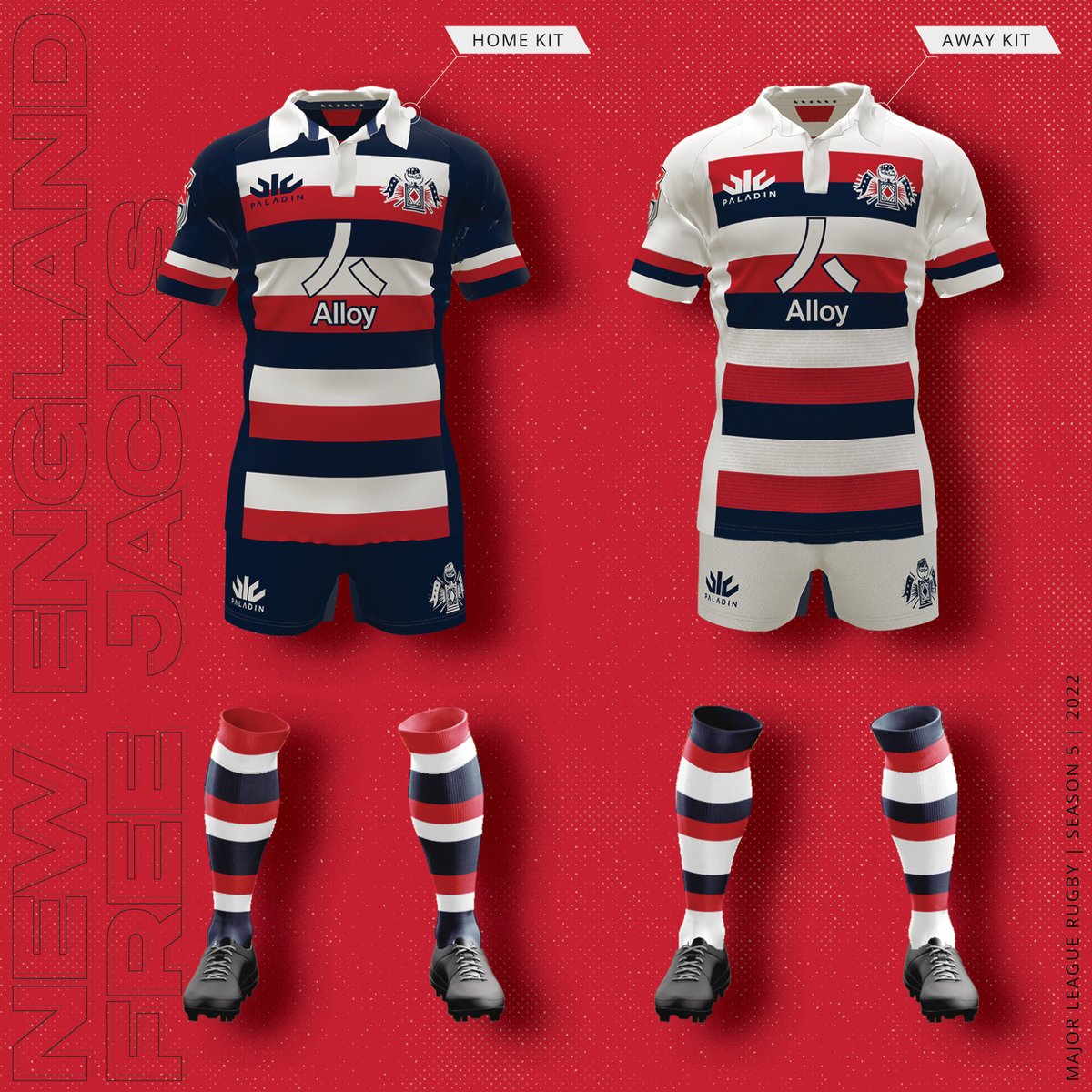 Get a closer look at the <a href="/NEFreeJacks/">New England Free Jacks</a> kits for #MLR2022! 🔥
