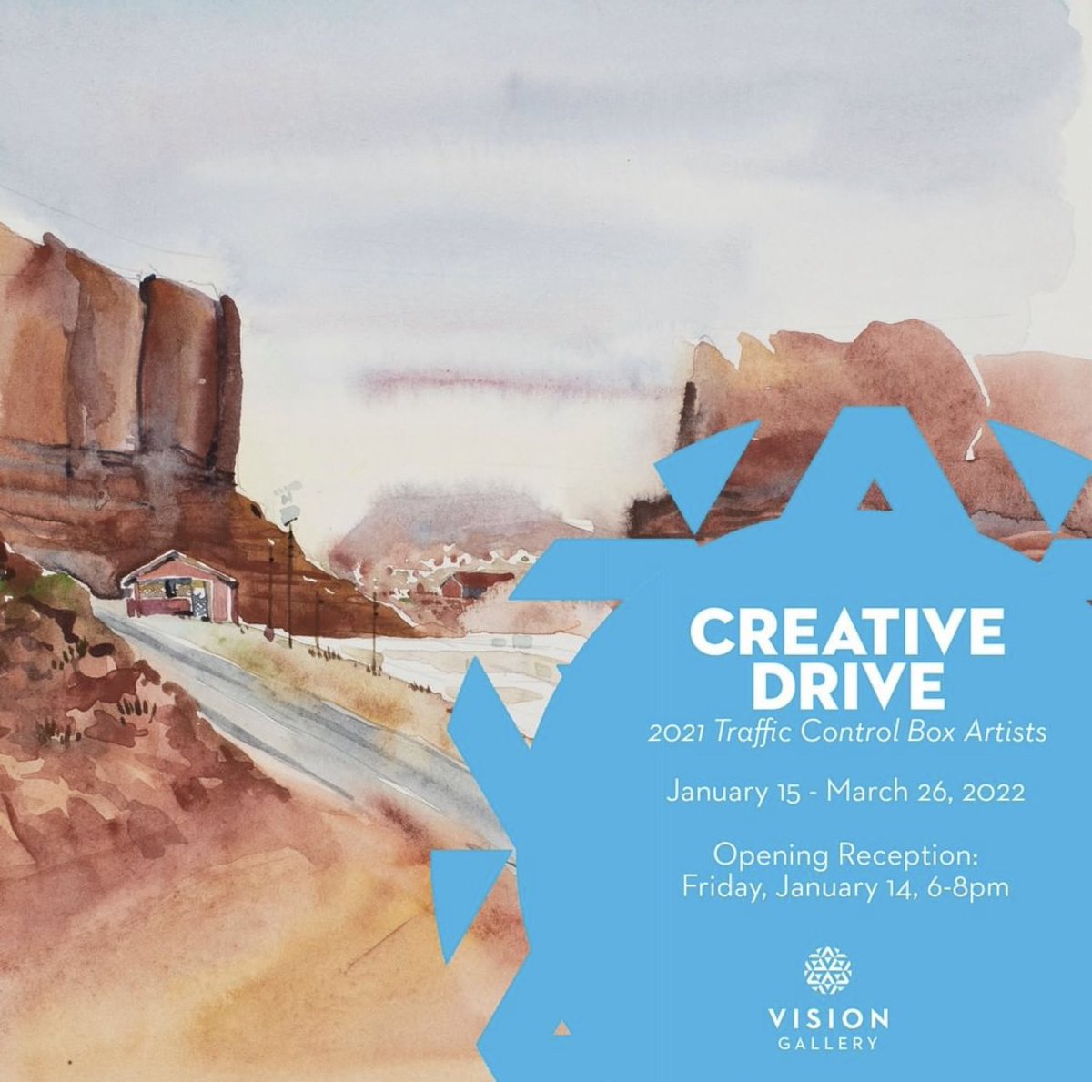 ComesAnnemarie's tweet photo. Opening Reception tonight 6-8 pm!
#trafficboxartists #chandler #visiongallery https://t.co/vn0egjKDmx