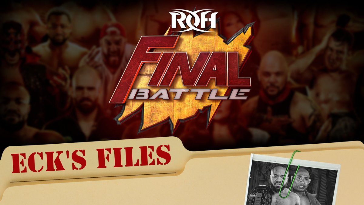 TheKevinEck's tweet photo. #EcksFiles has the latest @ringofhonor news and views:

* FINAL BATTLE MATCHES TO AIR ON ROH TV

* ROH WORLD CHAMPION @TheJonGresham HAS TWO TITLE DEFENSES THIS WEEKEND

* ROGUE ROH GROUP CONTINUES TO WREAK HAVOC IN @IMPACTWRESTLING 

AND MORE!

READ: https://t.co/bQRUQuDRI3 https://t.co/VQP5W3PqMl