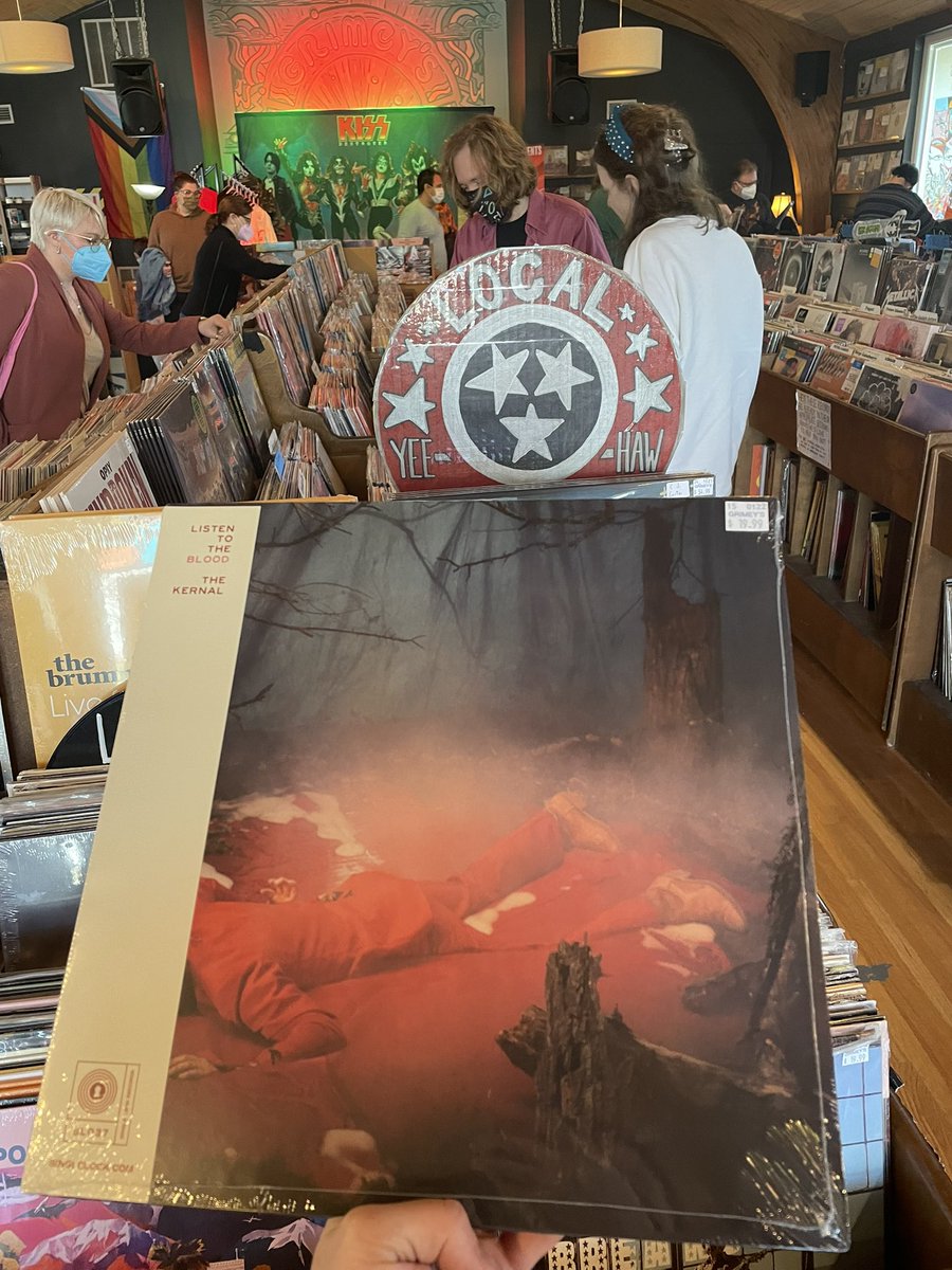 And swing by the shop to pick up your copy of the new <a href="/kerncountry/">The Kernal</a> album!! #listentotheblood #supportyourlocalrecordstore