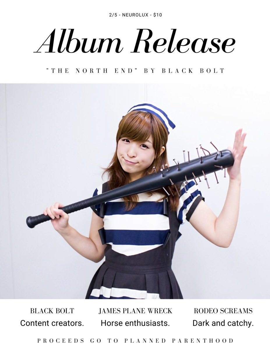 Revised date for our record release show. Saturday 2/5. <a href="/neurolux/">neurolux</a>. See you QTs there.