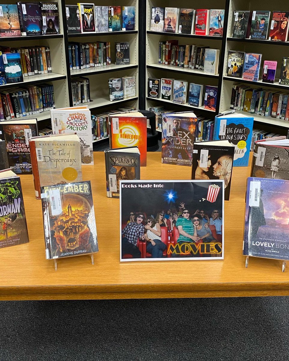 HunterJrHawks's tweet photo. Students - do you need a Chromebook for your distance learning days next week? Come today 1pm-3pm or Tuesday from 10am-1pm. While you’re here, pick up a new book from the media center! #TikTokMadeMeReadIt #BooksFromMovies #DeviceCheckout @GraniteSchools https://t.co/jQm2azQYp3
