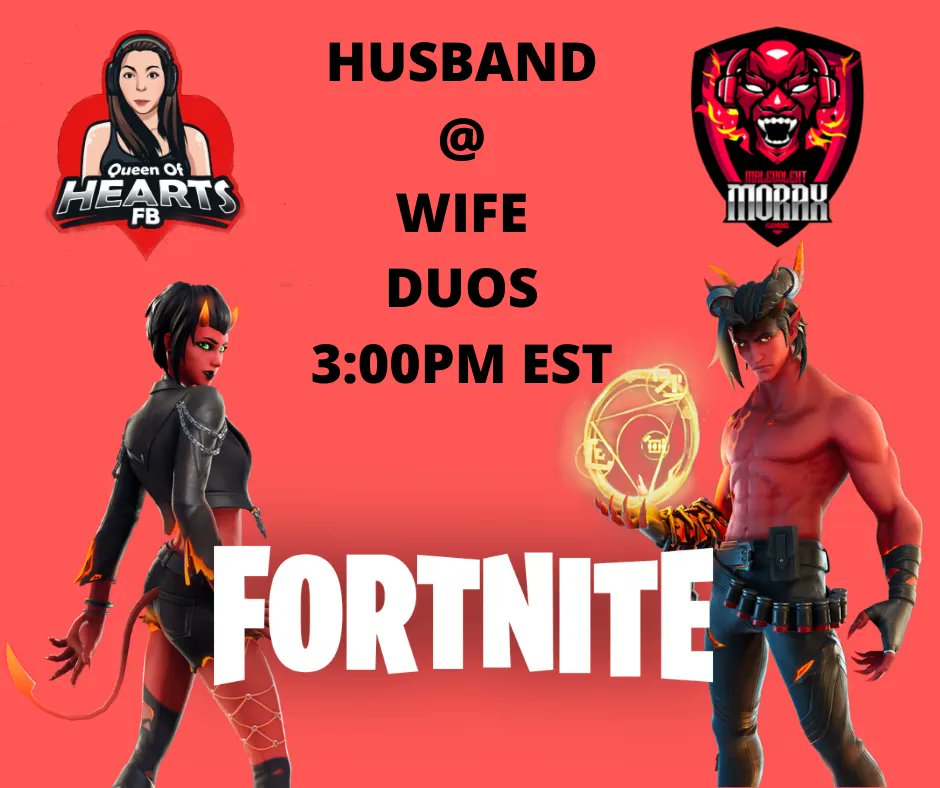 MalevolentMorax's tweet photo. Husband and Wife take over fortnite!!! #huabandandwife #husband #wife #fortnite #FortniteChapter3 #duos https://t.co/3UbdesGsXF