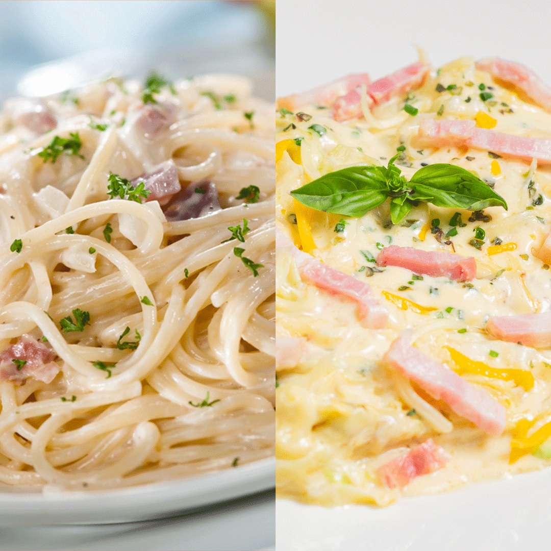 hola_keto's tweet photo. 🧐 ¿Sabías las principales diferencias entre platos de toda la vida vs. algunos de nuestros platos #keto? 🧐 Cuando pensamos que comer saludable es privarnos de comidas que nos encantan...
¡están muy equivocados! 🤩 1/2 https://t.co/NizNccB6lp