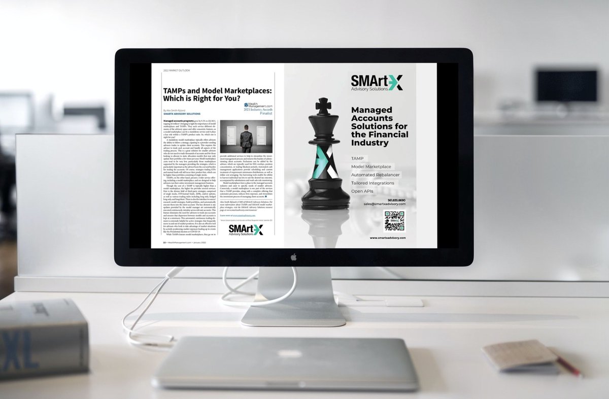 SMArtXAdvisory's tweet photo. TAMPs vs Model Marketplaces: Which is Right for You? Understand their similarities, differences, & which is the #bettersolution for your advisory business in this https://t.co/Tx2iSiE8TZ 2022 Market Outlook piece.
https://t.co/BDeUZQCxfz
#TAMP #modelmarketplace https://t.co/UetND8BtAd