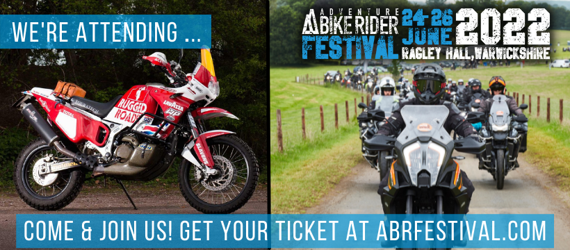 RuggedRoads's tweet photo. We’re attending the Adventure Bike Rider Festival this summer.
It's the ultimate weekend motorcycle event. 1000s of riders come together for 3 days of biking action &amp; festival entertainment.
Buy your tickets now at https://t.co/hZ2jRWS1Wc
#abrfestival #adventurebikeriderfestival https://t.co/dDG80hVgdr