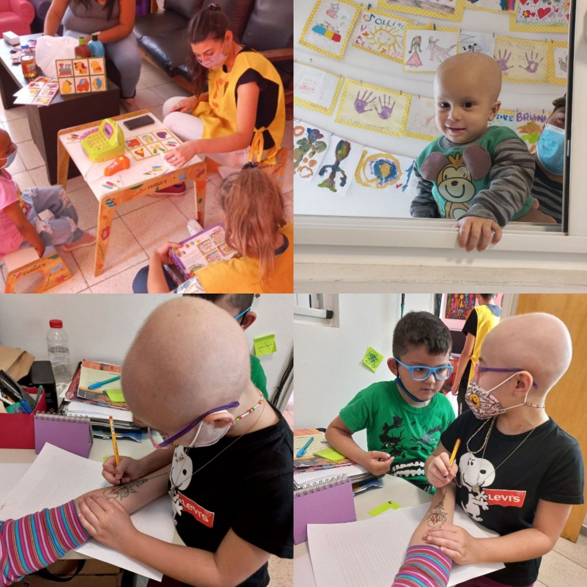 El juego y el "compartir" son parte fundamental de nuestra tarea. 💛