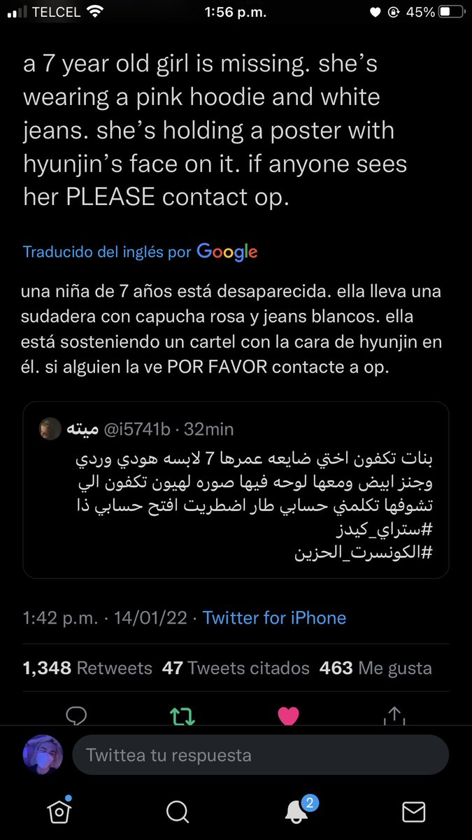 sofiiicg's tweet photo. #الكونسرت_الحزين UNA NIÑA DE 7 AÑOS!!!!!🚨🚨🚨🚨🚨 https://t.co/ohki4AEyam