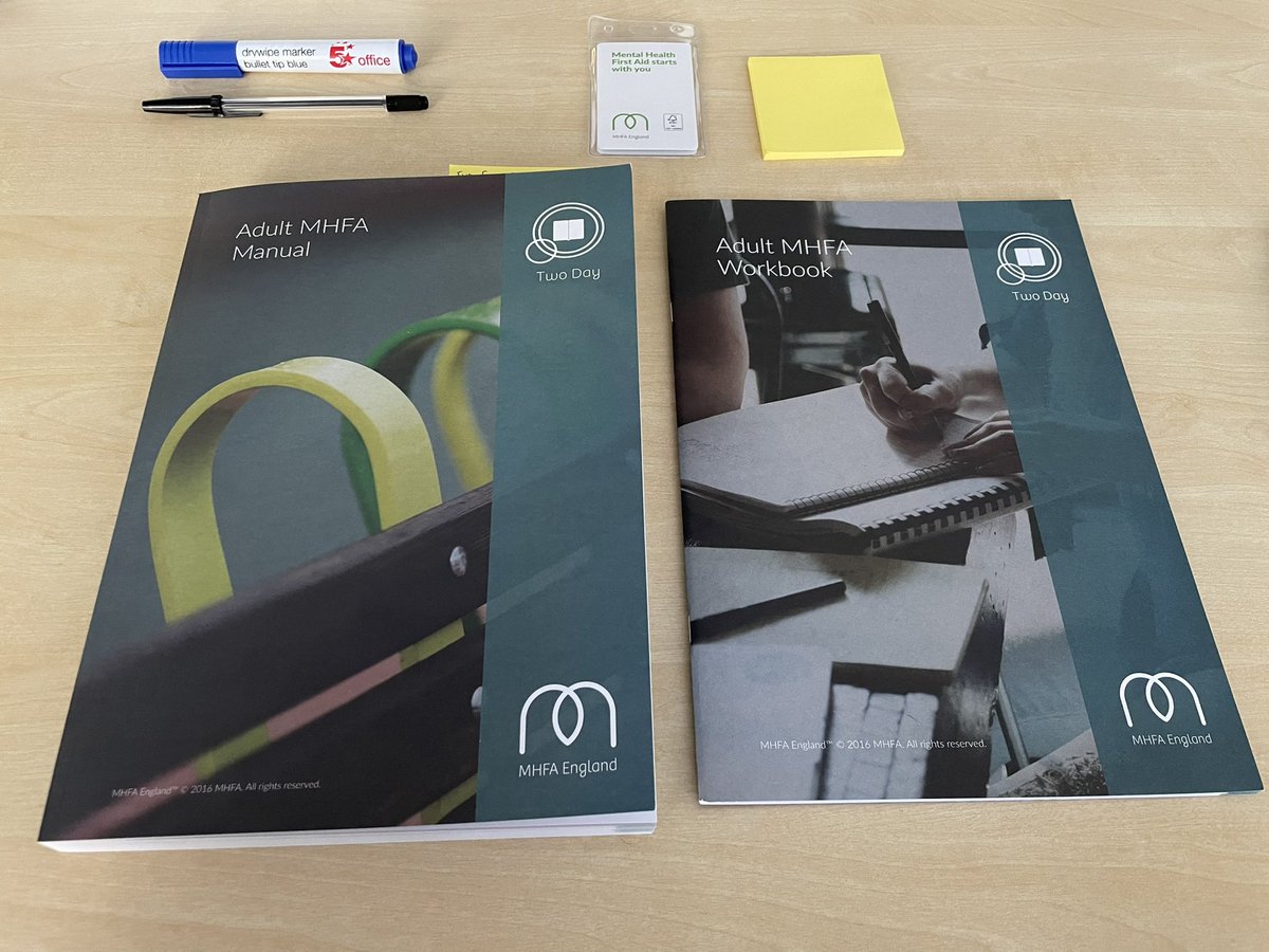 YesRobb's tweet image. It’s been an intense few days but I feel extremely proud and honoured to have become a Mental Health First Aider today. #MHFA #mentalhealth #mentalhealthfirstaider