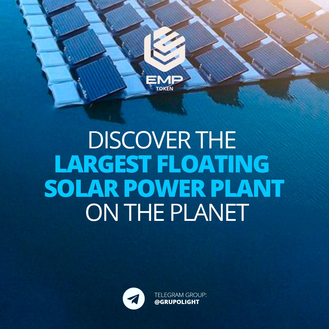 lightminner's tweet photo. The world's largest floating solar plant with battery storage is Chinese.
The Dezhou Dingzhuang floating photovoltaic panel, developed by Huaneng International, has finished its second phase, making it the largest to date.
#emptoken #weareemptoken #sustainability #renewableenergy https://t.co/lIrHrax9OB