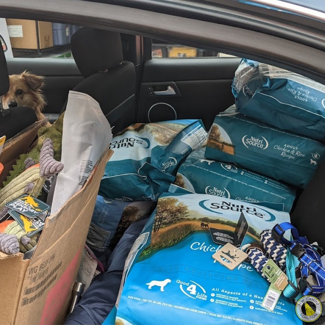 WOW! The dogs in rescue are very grateful for the generosity of the community. Thank you for your donations at <a href="/ffnwb/">Ff</a>, The Mail Clinic in Issaquah and Pet Place Market in North Bend. Food for Fosters is a huge success due to your donations.

#foodforfosters #rescuedogsofpnw