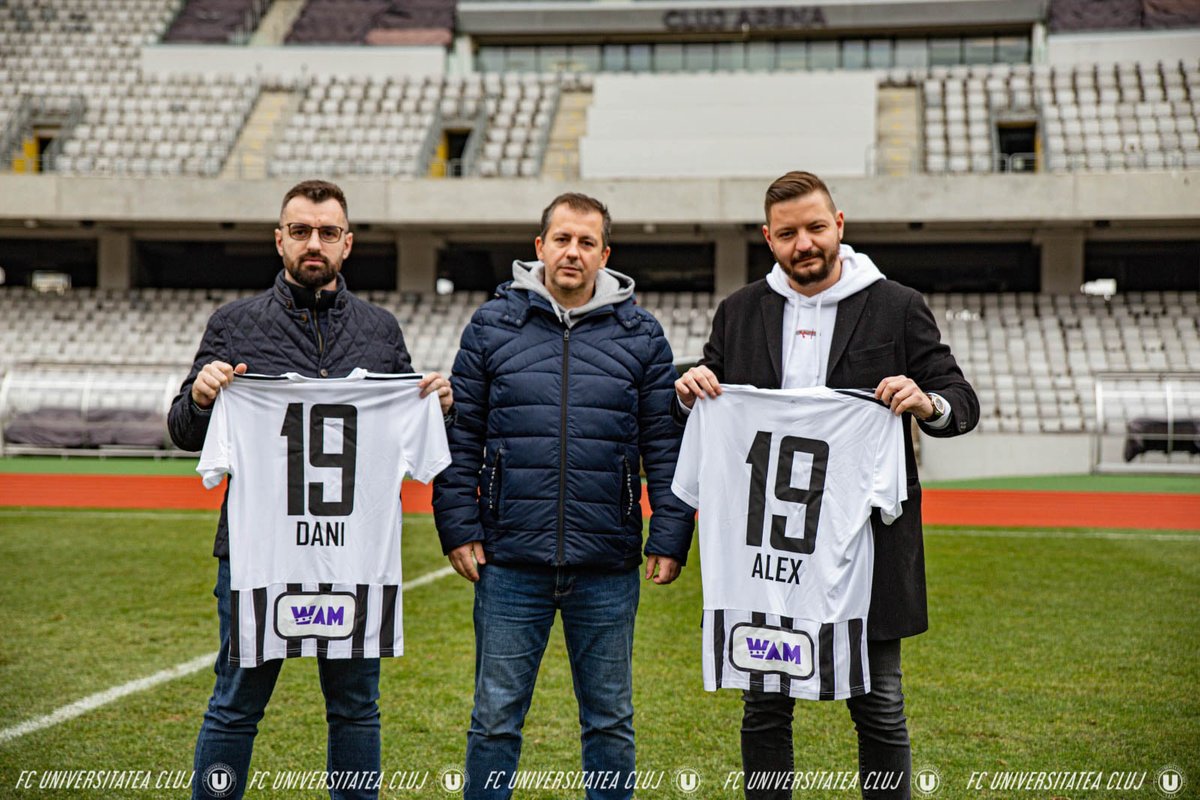 playWAM's tweet photo. ⚽️ https://t.co/AGiNXsLyJx becomes the newest sponsor partner of one of the most beloved Romanian football teams🇷🇴!

⚽️ First football game with #WAM on t-shirts will take place soon🔥. Supporters from all over the country will be there!

⚽️ Read more...
https://t.co/OoU54VeUMU https://t.co/yYn48fjmBV