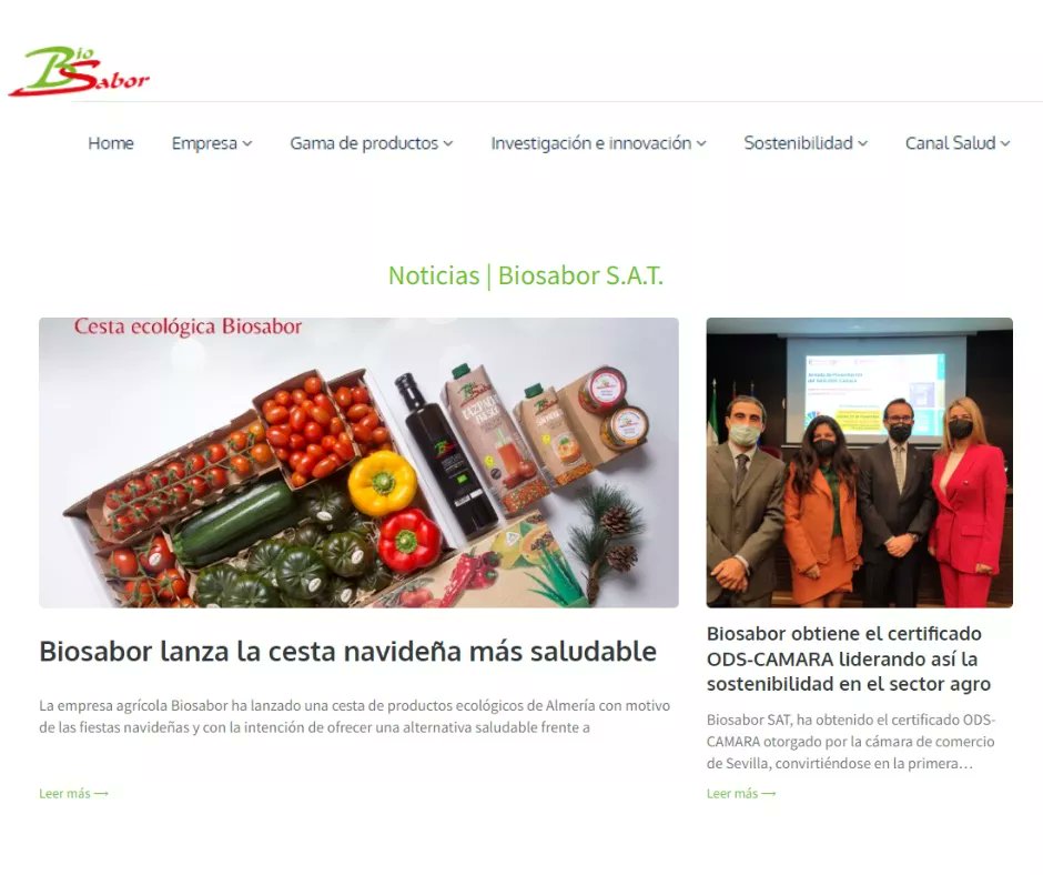 biosabor_agro's tweet photo. Si quieres estar informado de todas las noticias y actividades que realizamos, te invitamos a visitar el apartado noticias de la página web, este es un apartado vivo y actualizado con información muy interesante:
https://t.co/PEyfjCJKRH
#noticias #actualidad #web #biosabor https://t.co/78Ne0dlMGx