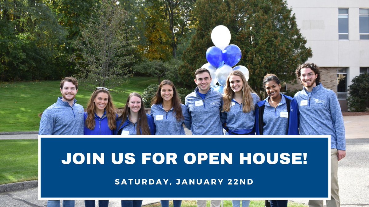 We would love to welcome you to campus for Winter Open House! Register now at assumption.edu/visit