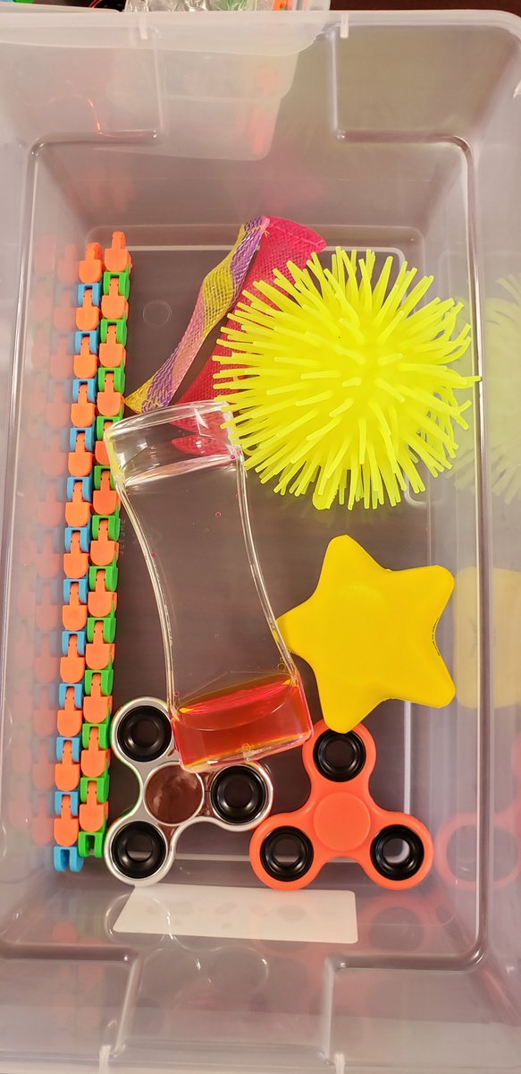 BeWellMapleCSD's tweet photo. Tools, not toys! Staff &amp; students in @MapleCSD are exploring the use of sensory tools to help calm the mind and body and improve focus and learning. Check out this article by NeuroLogic Initiative to learn more: https://t.co/O3vI4oAtWE  #LetsGoMaple @SITG_Network https://t.co/nZLrEHVlvr