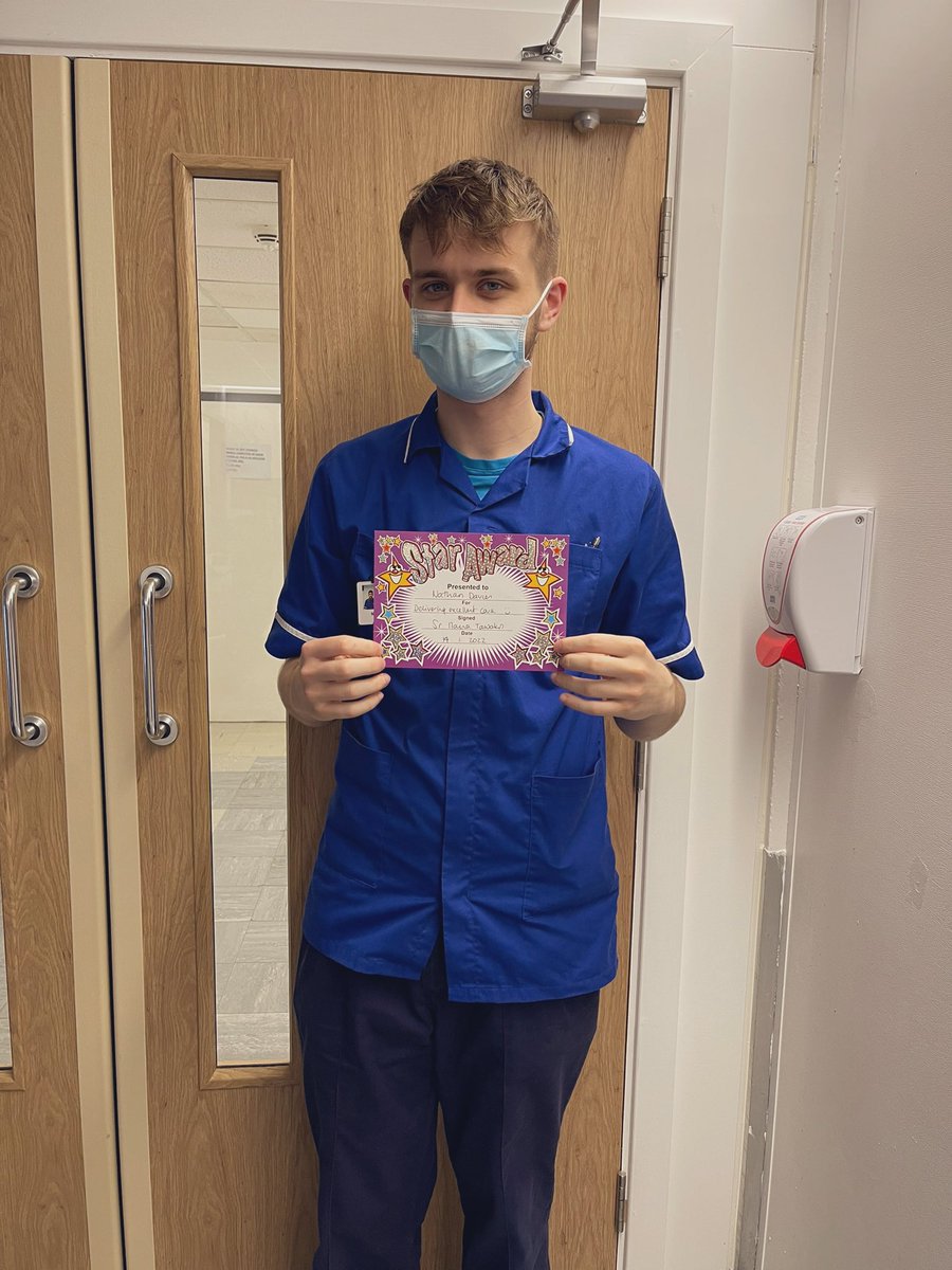 hanna.tawakol (@tawakolhanna) on Twitter photo Well done Nathan on getting star of the week. We’ve had lots of positive patient feedback and you are doing an excellent job! Keep up the hard work! #ward18 #Staroftheweek <a href="/18Wuth/">Ward 18 WUTH</a> @SophieElwell7 @DylanEd30728769 <a href="/PatientWuth/">WUTH Patient Experience</a> <a href="/WUTHSurgery/">WUTH Division of Surgery</a> Well done Nathan on getting star of the week. We’ve had lots of positive patient feedback and you are doing an excellent job! Keep up the hard work! #ward18 #Staroftheweek <a href="/18Wuth/">Ward 18 WUTH</a> @SophieElwell7 @DylanEd30728769 <a href="/PatientWuth/">WUTH Patient Experience</a> <a href="/WUTHSurgery/">WUTH Division of Surgery</a>