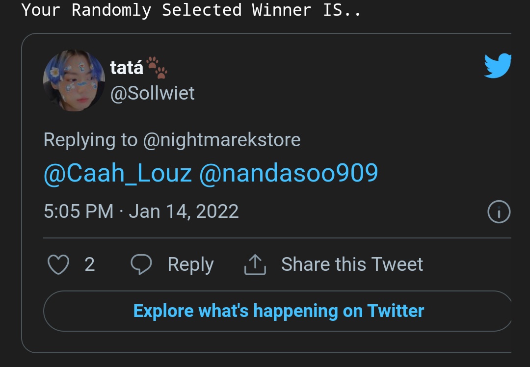 nightmarekstore's tweet photo. @/Sollwiet você tem 5 minutos pra chamar na DM

NÃO MARQUEM https://t.co/eR3eaZL2rp