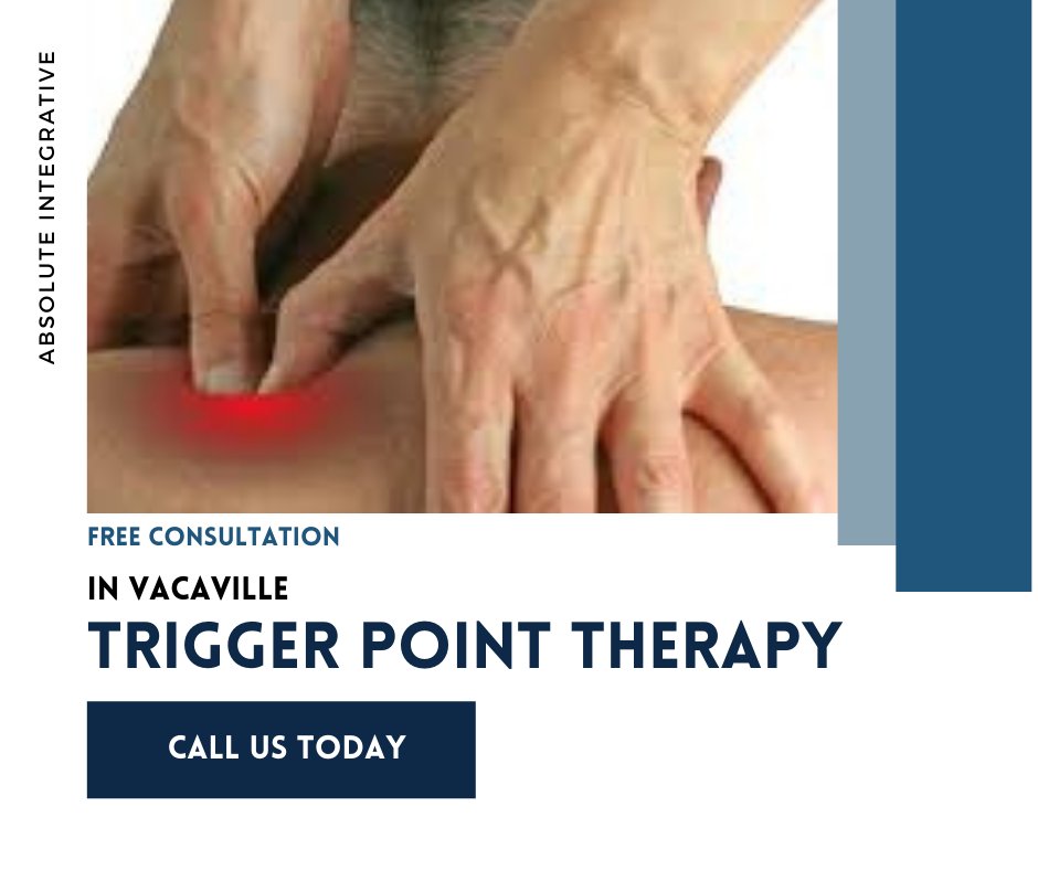 Our trigger point therapy is the perfect way to relax and unwind without harmful drugs or unproven devices.
#triggerpointtherapy #triggerpointmassage #musclepain #muscletension #painrelief #absoluteintegrative #vacaville