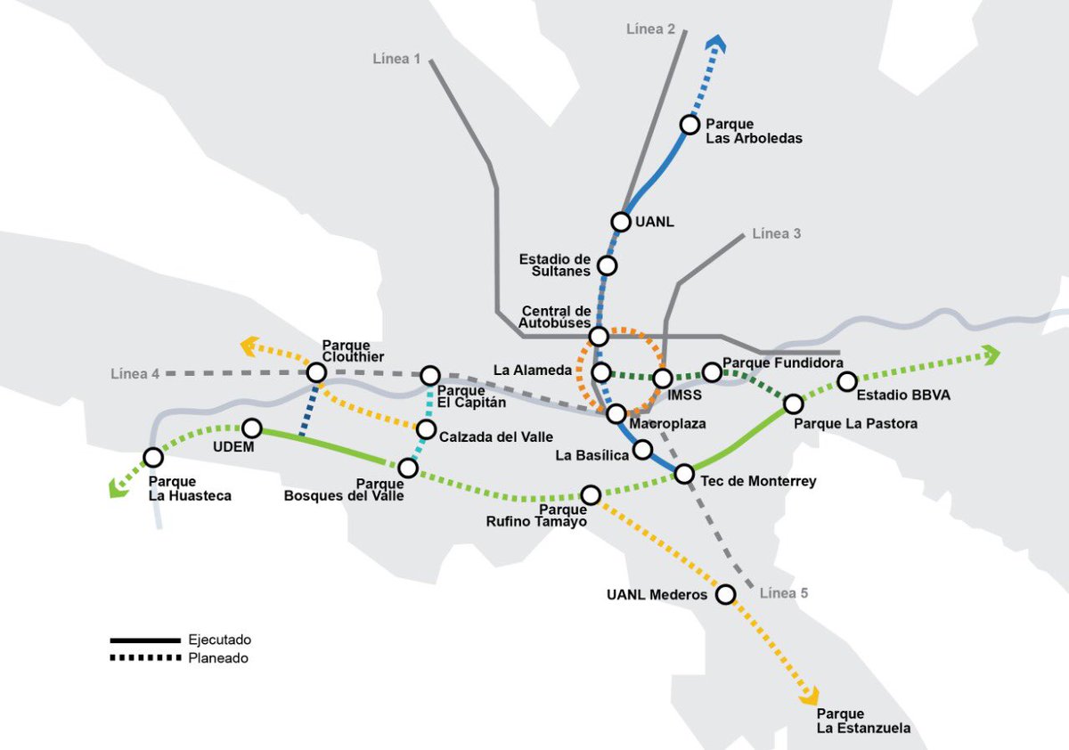 miguelbtrevino's tweet photo. GRAN NOTICIA: Monterrey, Guadalupe, Santa Catarina, San Nicolás y San Pedro invertiremos más de 1,000 millones de pesos en 117 km de banquetas, ciclovías y más árboles.

En el 2024 estaremos mejor conectados con corredores verdes para tener una zona metropolitana más sustentable. https://t.co/UXolRYbiFR