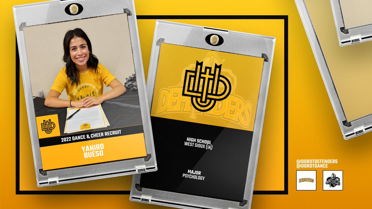 ⚔️ <a href="/DordtDance/">Dordt Dance Team</a> 2022 Recruit

𝙔𝙖𝙣𝙞𝙧𝙤 𝘽𝙪𝙚𝙨𝙤

"I chose to commit because Dordt's where I felt most at home. I can tell I'm going to be more than just another student here, especially to the coaches. I'm excited to continue my dance and cheer career here!"