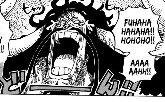 My favorite development from Wano is that Kaido uses a drunken fighting style. 