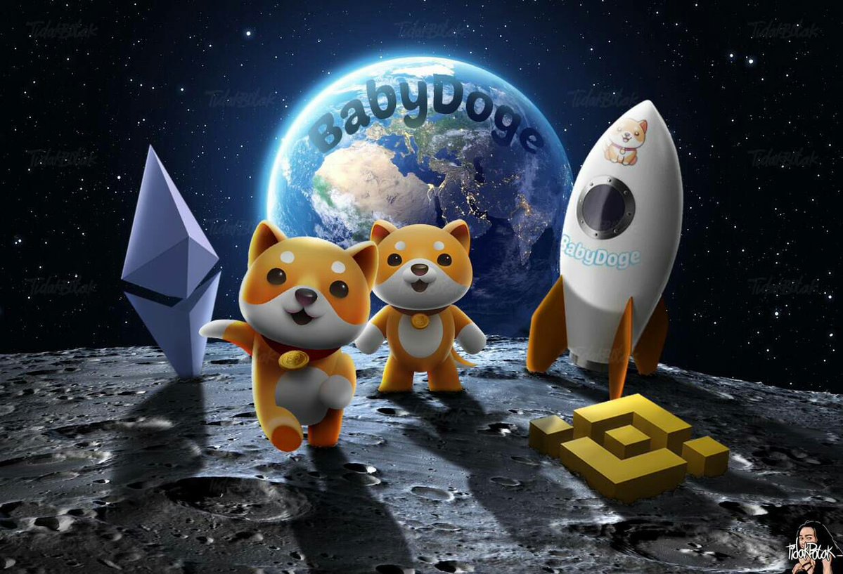 DensKof's tweet photo. Let's head to the moon together with two million holders #BabyDogeCoin 🚀🚀🚀🚀🚀🚀 https://t.co/fPebRNaZsl