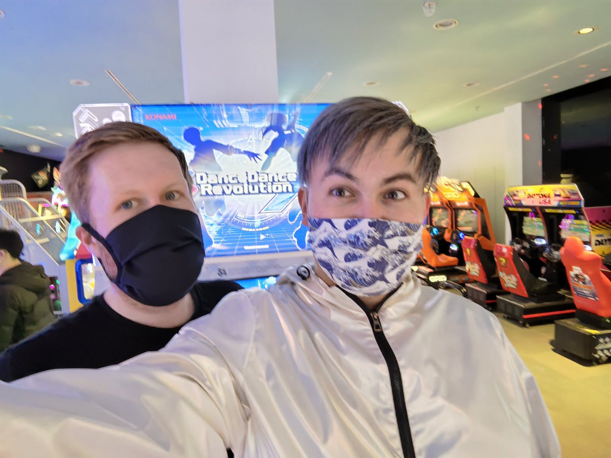 7Ten's tweet photo. DDR A20 Plus UK
I enjoyed my banana
Mad I could leave work and play a new Europe music game arcade release...
Nice one @electrocoin 🙏 You really listened. Cheers everyone.
#DDR #DancingStage #London #UK https://t.co/rHaCbInt0I