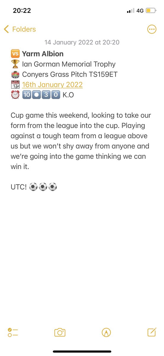 UTC! ⚽️⚽️⚽️