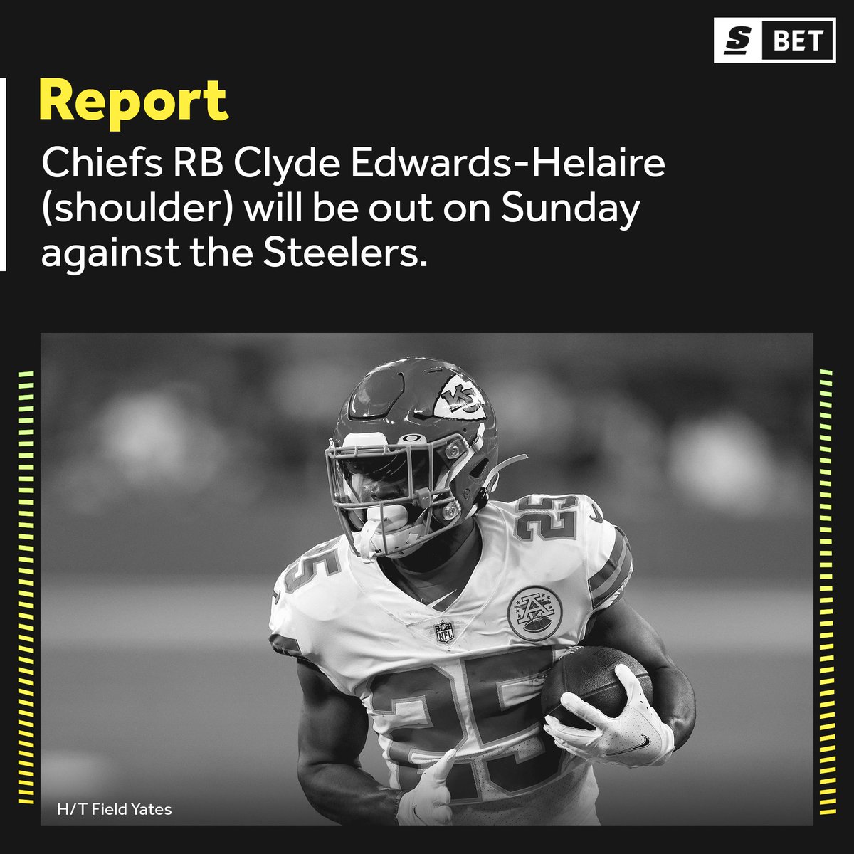 @theScoreBet's photo on Clyde Edwards