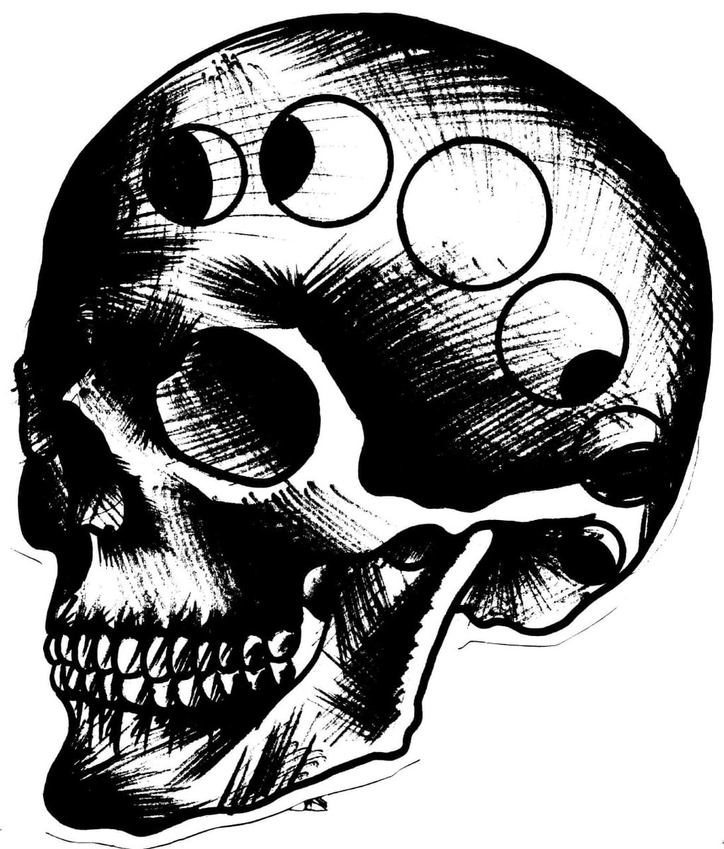 xMS420's tweet photo. #Adskiy666Paren project 

#oldschool #tattoo #blackandwhite #NFT #Nirvana #skull https://t.co/1z9XToylAW