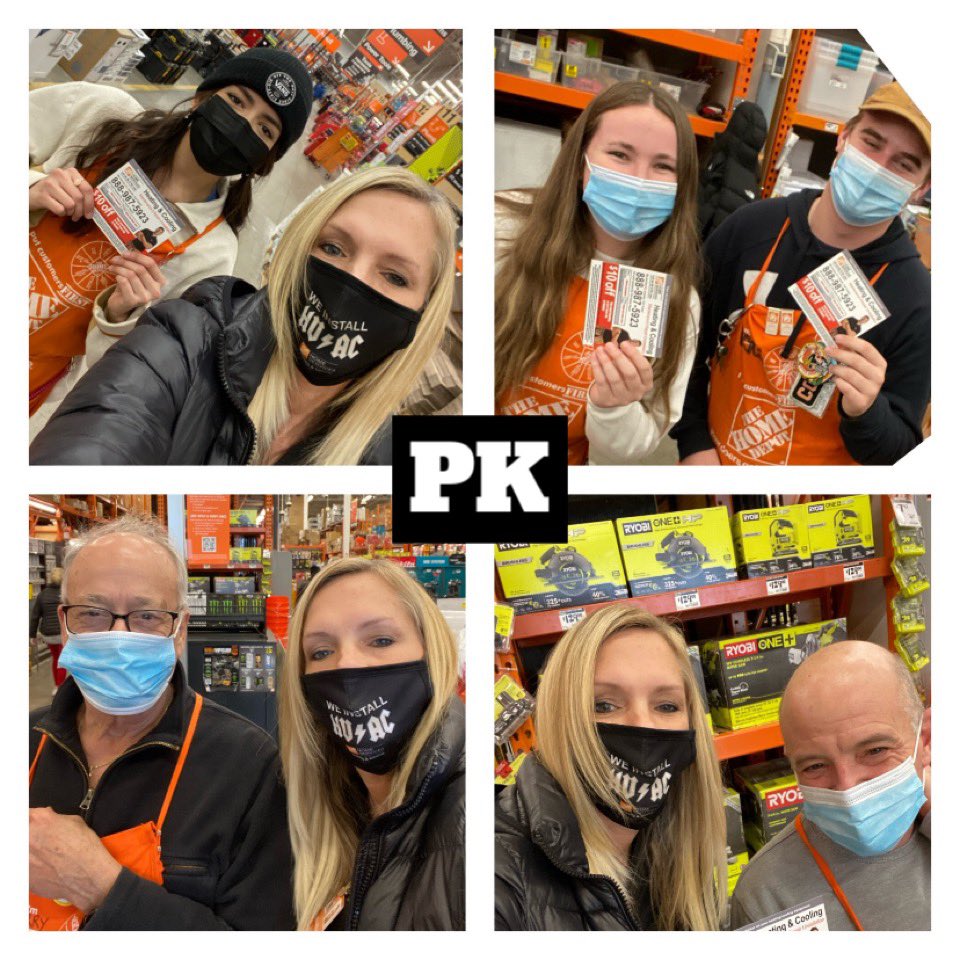 Fun snow pop in PK ❄️ DAY with team 2️⃣8️⃣1️⃣0️⃣ 👏🏻👏🏻☃️ 🤩🤩 Thanks to Charles and his crew for meeting with me today! You all were awesome!! 😎😎 Looking forward to crushing our goals together!👏🏻👏🏻 #HVAC #PK #ProudPartners #LetsGo <a href="/THDhvac/">Viviane Essex</a> <a href="/CampSweenScott/">Scott Sweeney</a> <a href="/john_haussner/">John Haussner</a> <a href="/THDCharles/">Charles Clark</a>