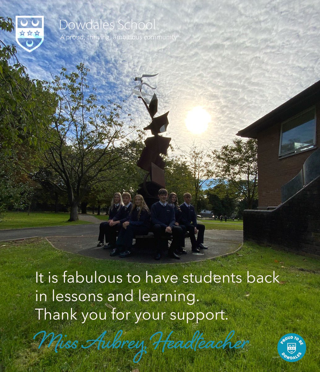 DowdalesSchool's tweet photo. It was so good to be back to lessons and learning this week!
#twitterfriday #dowdalesschool #teamdowdales #proudtobedowdales https://t.co/d0KqgEunMh