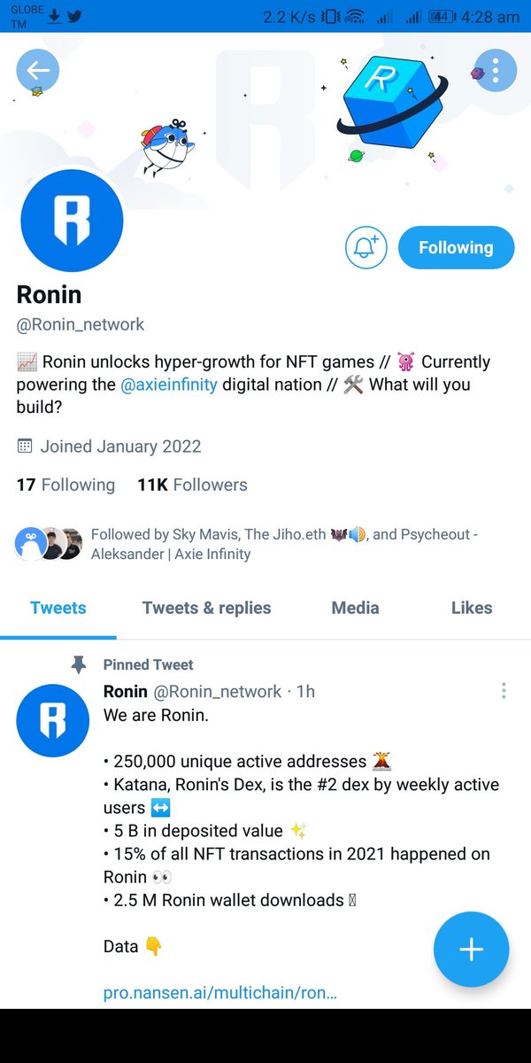 cris50817863's tweet photo. @Jihoz_Axie @Ronin_network done ☝️ https://t.co/x0jDQPMkS1