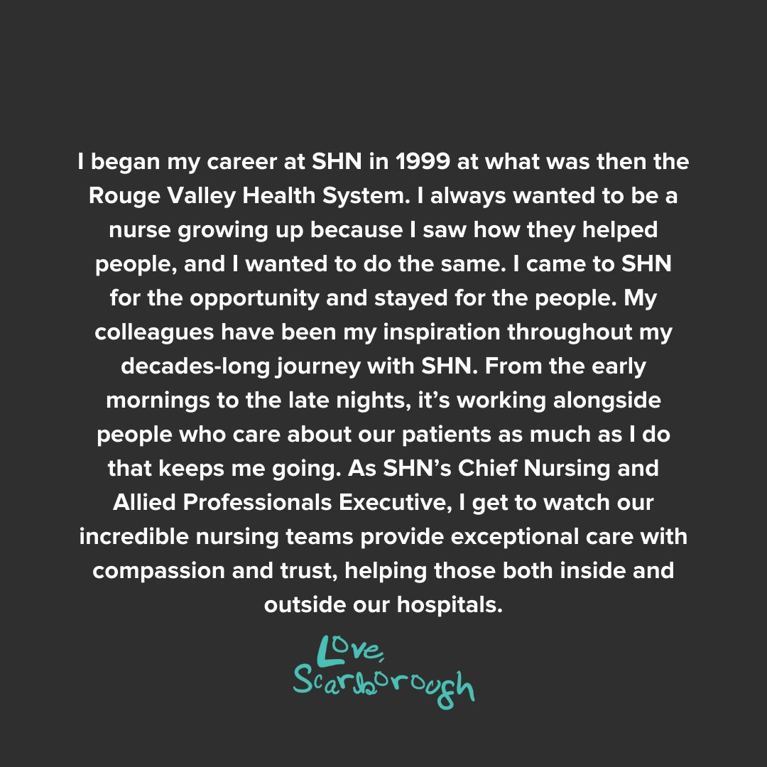 Scarborough Health Network Foundation tweet media