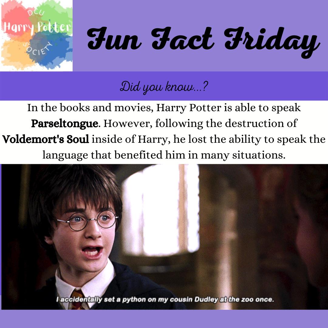 DCU Harry Potter Soc tweet media