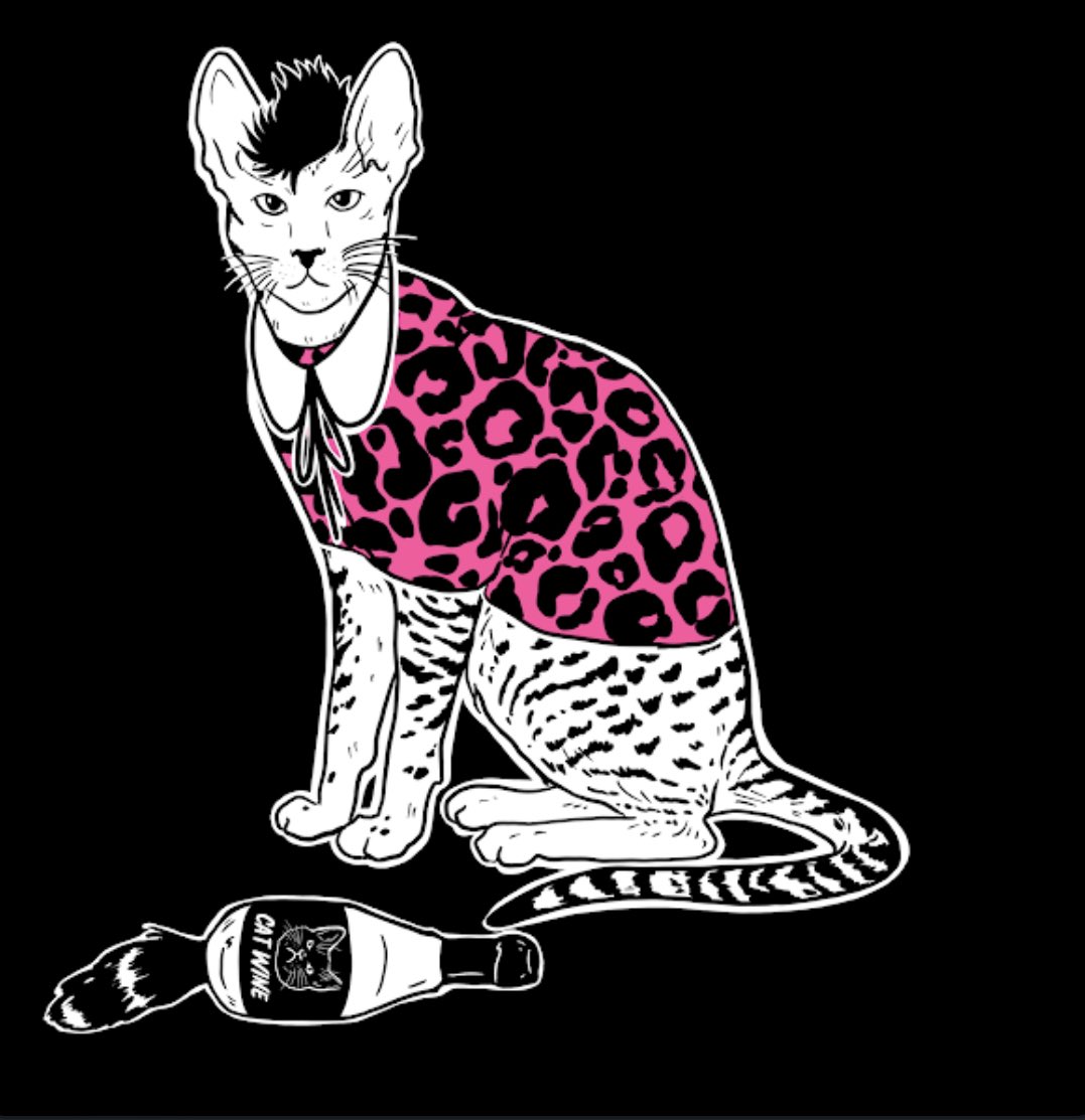 My husband @Maecky6 knows exactly what I want for my birthday. Thank you for this crazy #SadCat ❤️😘 <a href="/sad_girls_bar/">Sad Girls Bar</a>