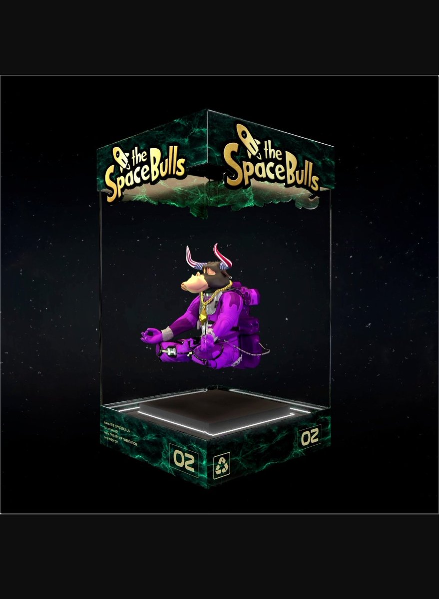 Jenil37's tweet photo. Got this bad boi 🔥🔥Yoga Bull sheesh
@TheSpaceBulls 
#Spacebull
#NFT https://t.co/weKRiivjq6
