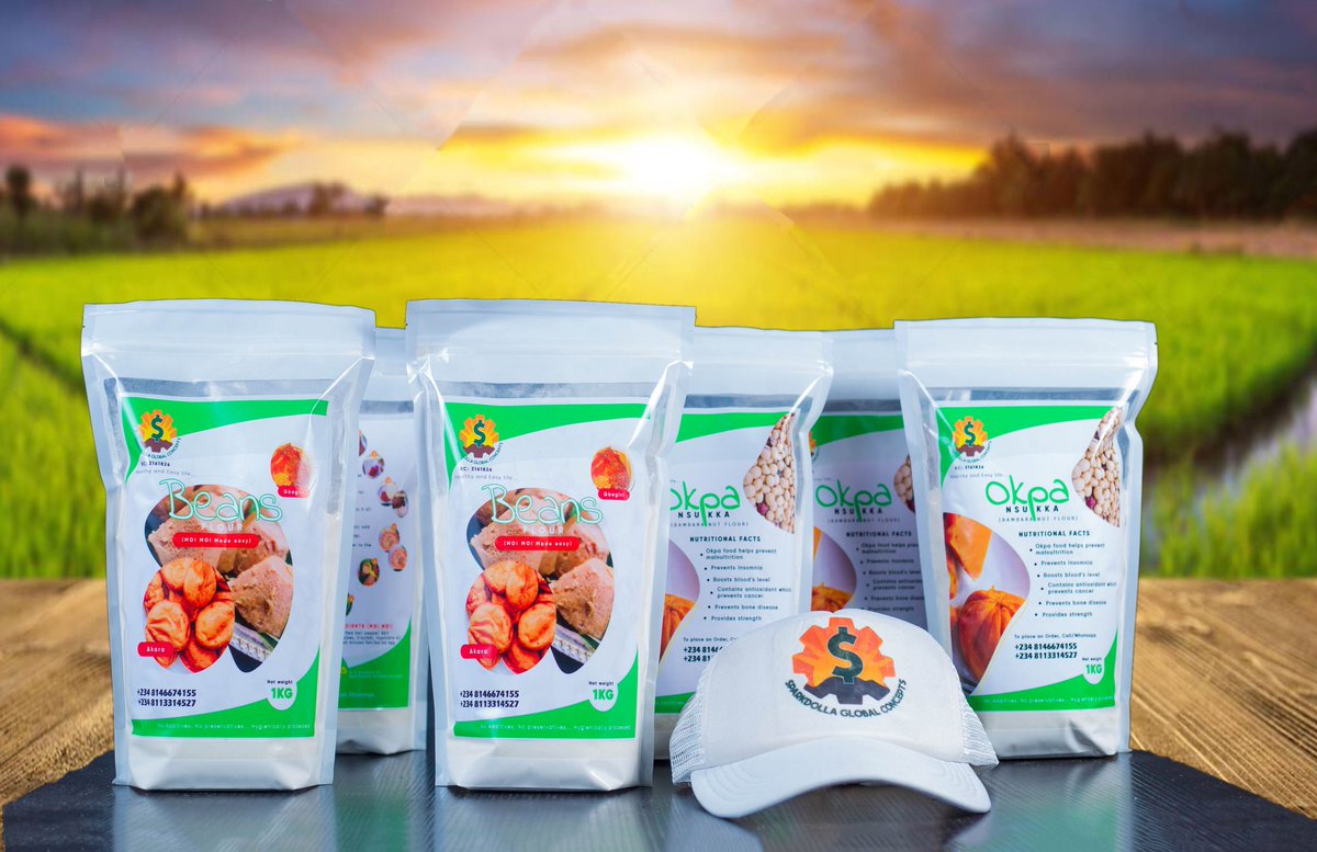 sparkdola's tweet photo. First tweet!
Glad to introduce Sparkdolla products to my tweeter family, please patronize us. (Sparkdolla Okpa flour and Sparkdolla Beans flour) CookingMadeEasy!!! +2348146674155 https://t.co/zeWvO0FdnV
