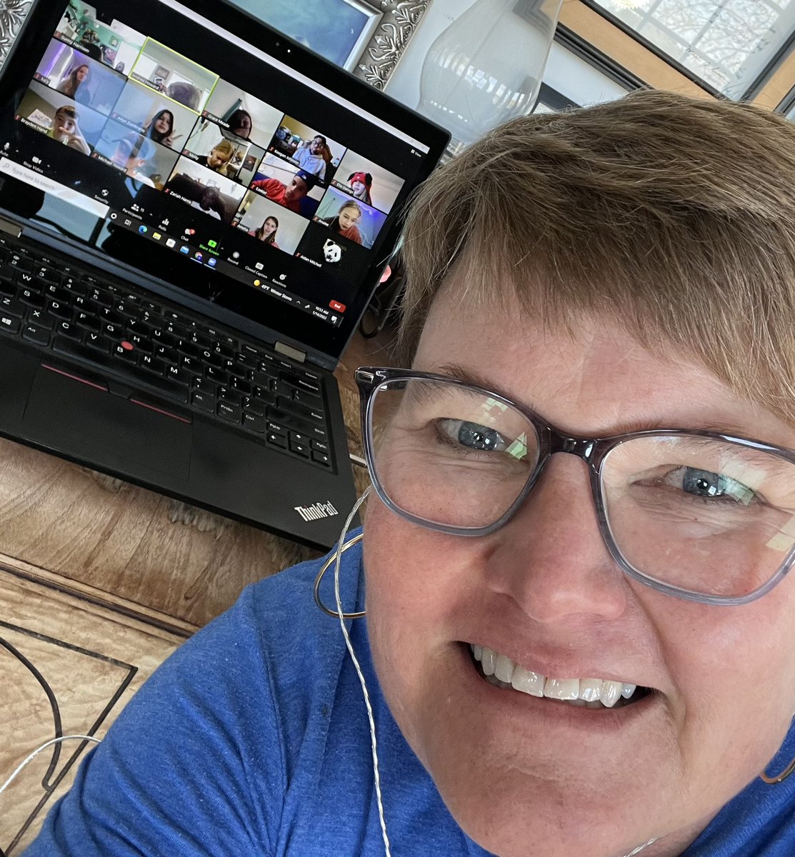 SpartanburgD5's tweet photo. Our students & teachers ROCKED distance learning today! πππ #WeAreD5 #D5Family #D5Strong https://t.co/0FIQRIDymA