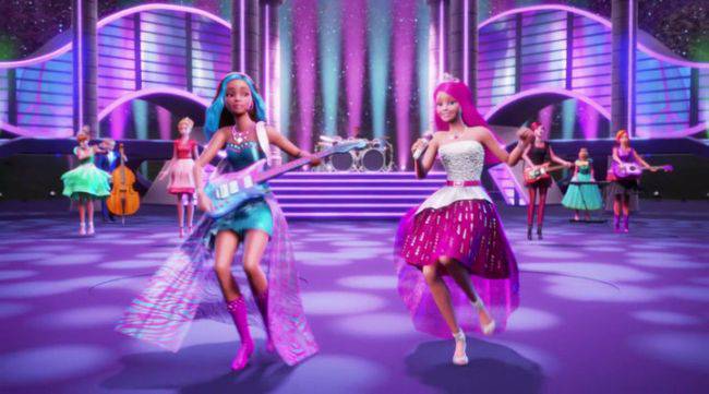 принцесса кортни и рок звезда. барби звезда. барби герл. барби: рок-принцесса. песня ревы барби.