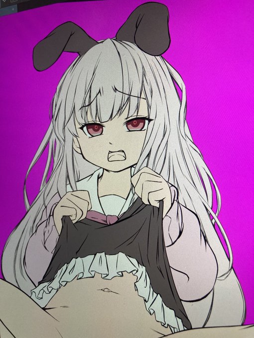 ラフと下書きで時間使っちゃったけど、今回はそっからは割と効率良く描けてる 