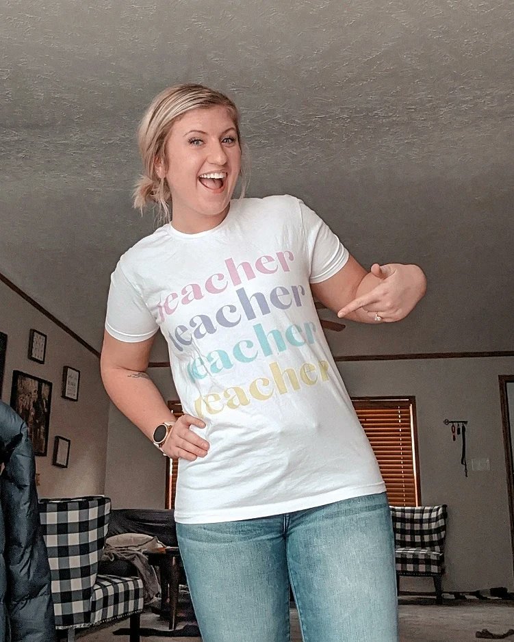 MadisonElise_13's tweet photo. So excited to announce that I will be starting my first year of teaching at @DCGHeritageElem in the fall! I will be a SPED/Gen Ed Preschool teacher and I could not be more thrilled. Can't believe it's almost time to have my own classroom. Go Mustangs! ❤️🤍🐎 @DCGDistrict https://t.co/I13Bg6LLH1