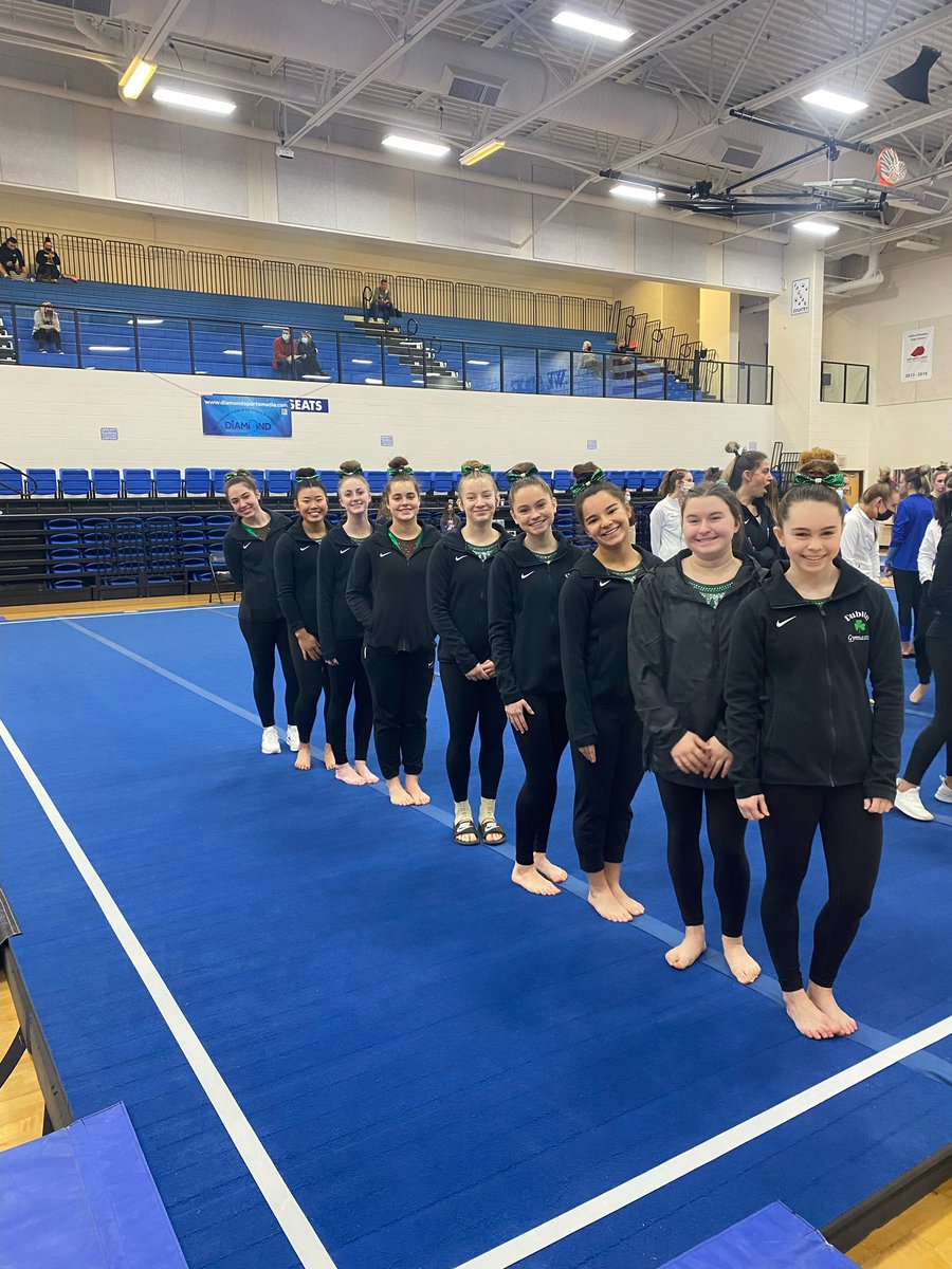 DCHSgymnastics's tweet photo. Meet day tomorrow!! Come see us at Worthington Kilbourne High School, competition starts at 9 AM! https://t.co/SaHg0mqlBT