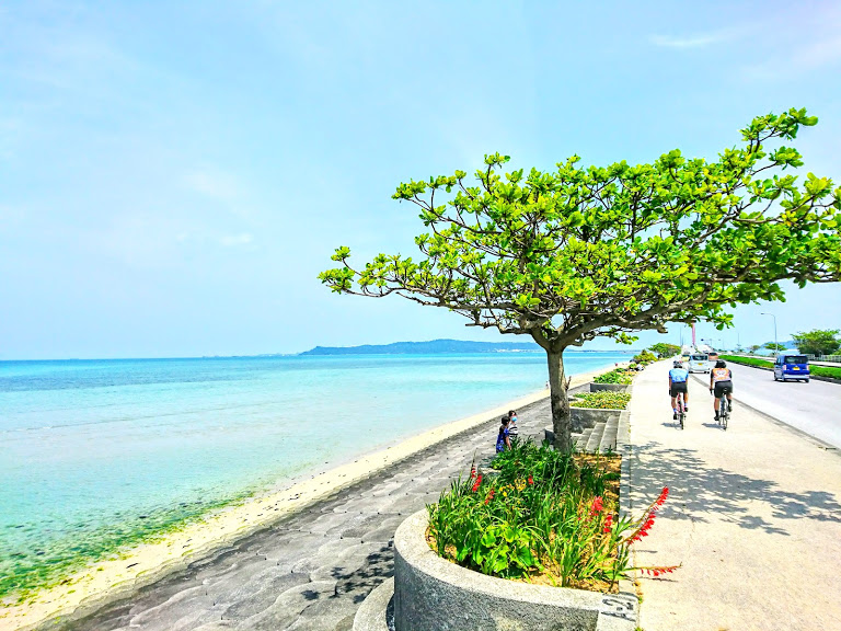 沖縄風景 海中道路