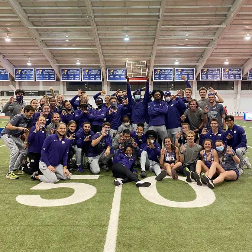 🏆 CHAMPIONS 🏆

The Wildcats win their 3rd straight Triangular Showdown title over KU &amp; WSU

1. #KStateTF - 246
2. Kansas - 240
3. Wichita State - 183