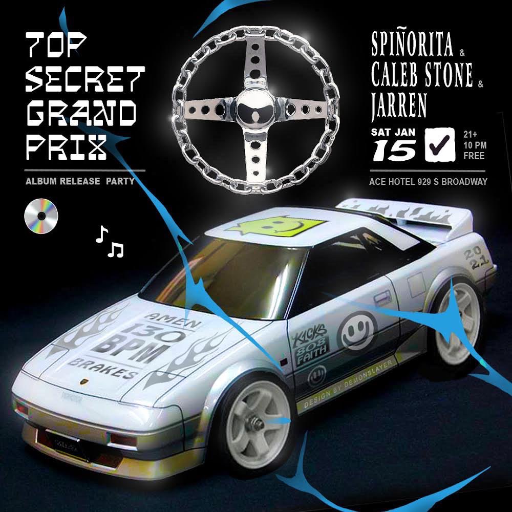 Saturday ~ Celebrating the release of my EP with <a href="/PROFCALC/">caleb stone</a> at the <a href="/acehotel/">Ace Hotel</a> in Los Angeles. We also have special guest Jarren <a href="/kilochords/">jarren</a> playing a set. Starts at 10pm &amp; goes til late 🔊