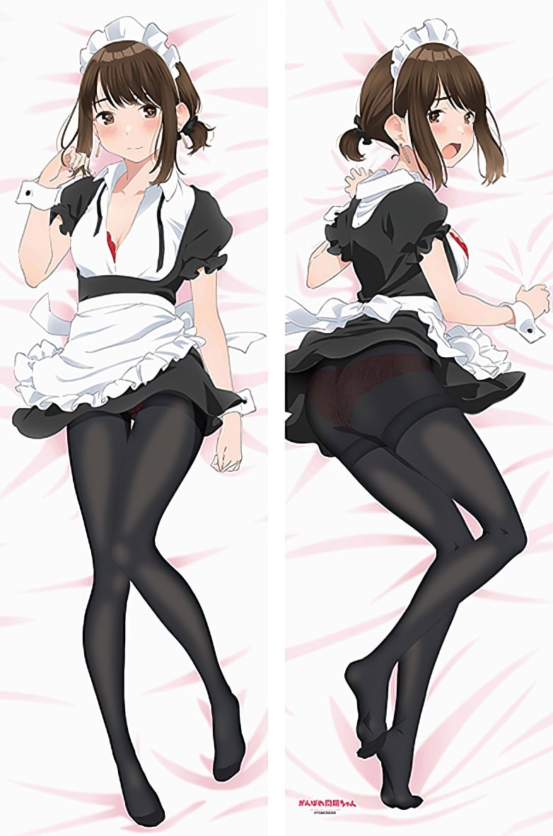 ElMundoShiro's tweet photo. La cuenta en Twitter para la adaptación al #Anime del #Manga #GanbareDoukiChan (#SenpaiIsMine) anunció el lanzamiento de dos #Dakimakuras inspiradas en los personajes femeninos #DoukiChan y #KouhaiChan. https://t.co/S9MfJNEsAE
